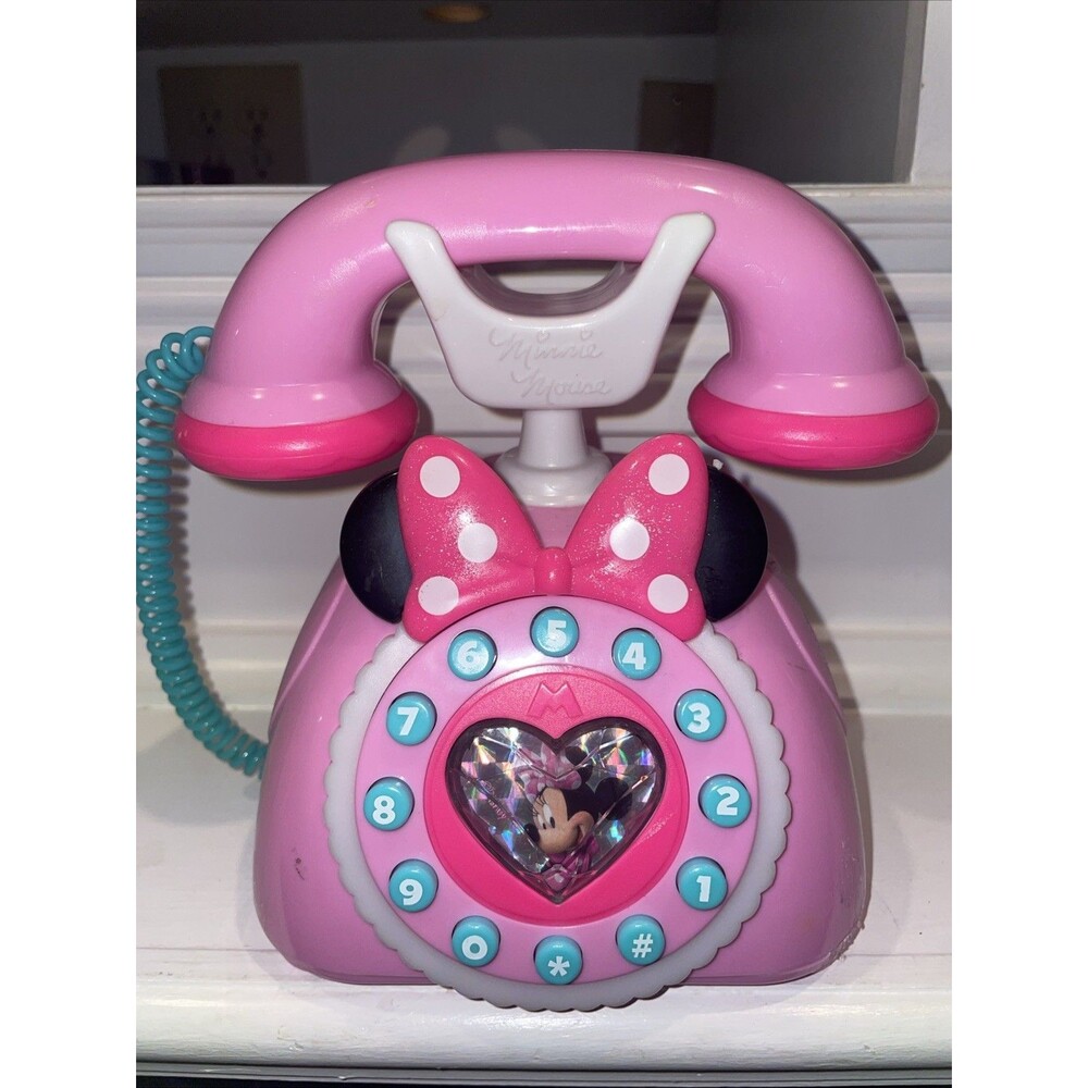 Disney Junior Minnie's Happy Helpers Rotary Toy Phone by Just Play